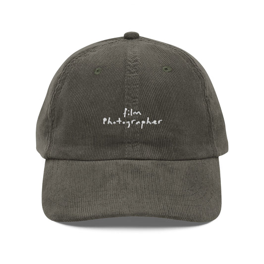 Film Photographer Embroidered Hat