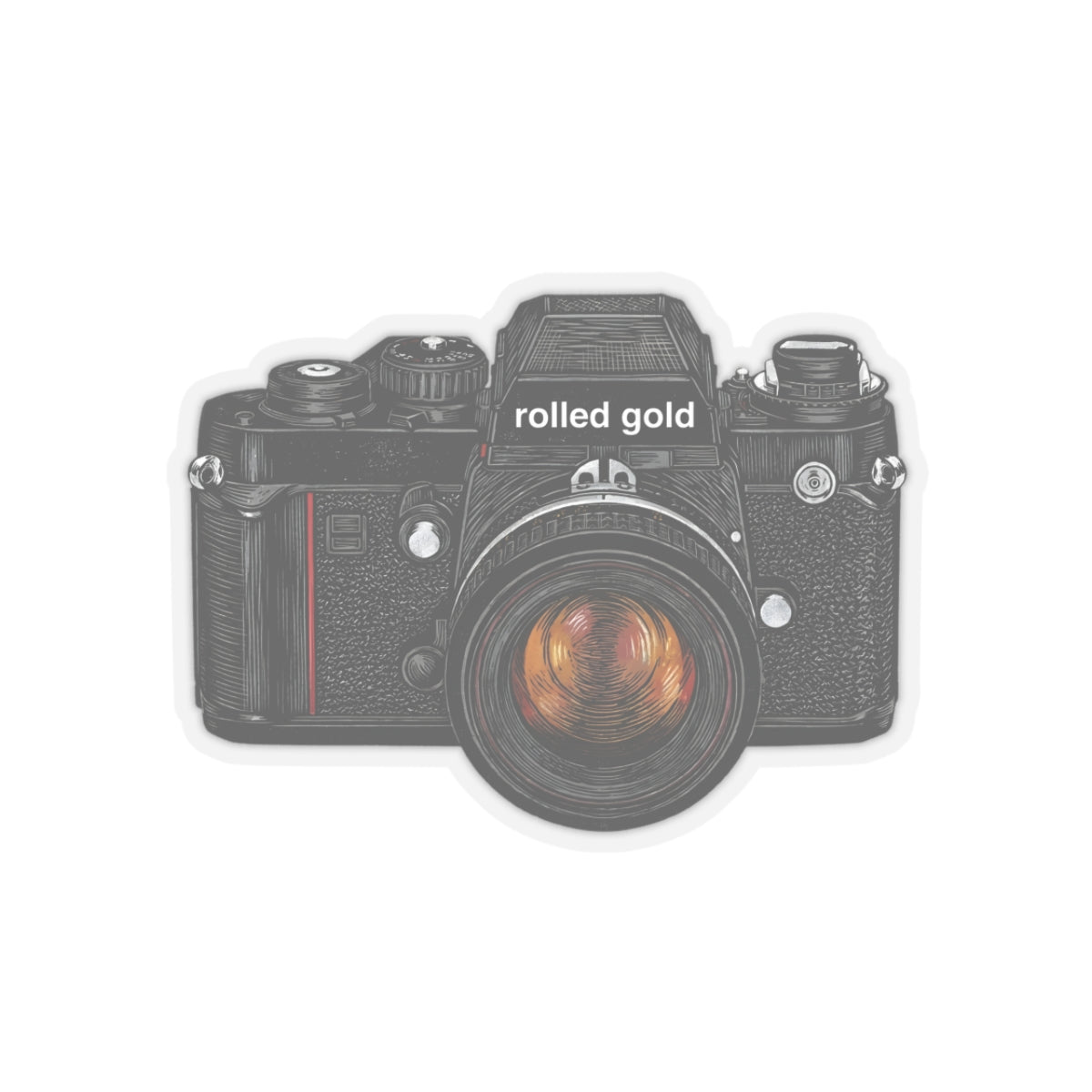 Nikon F3 Inspired Camera Sticker