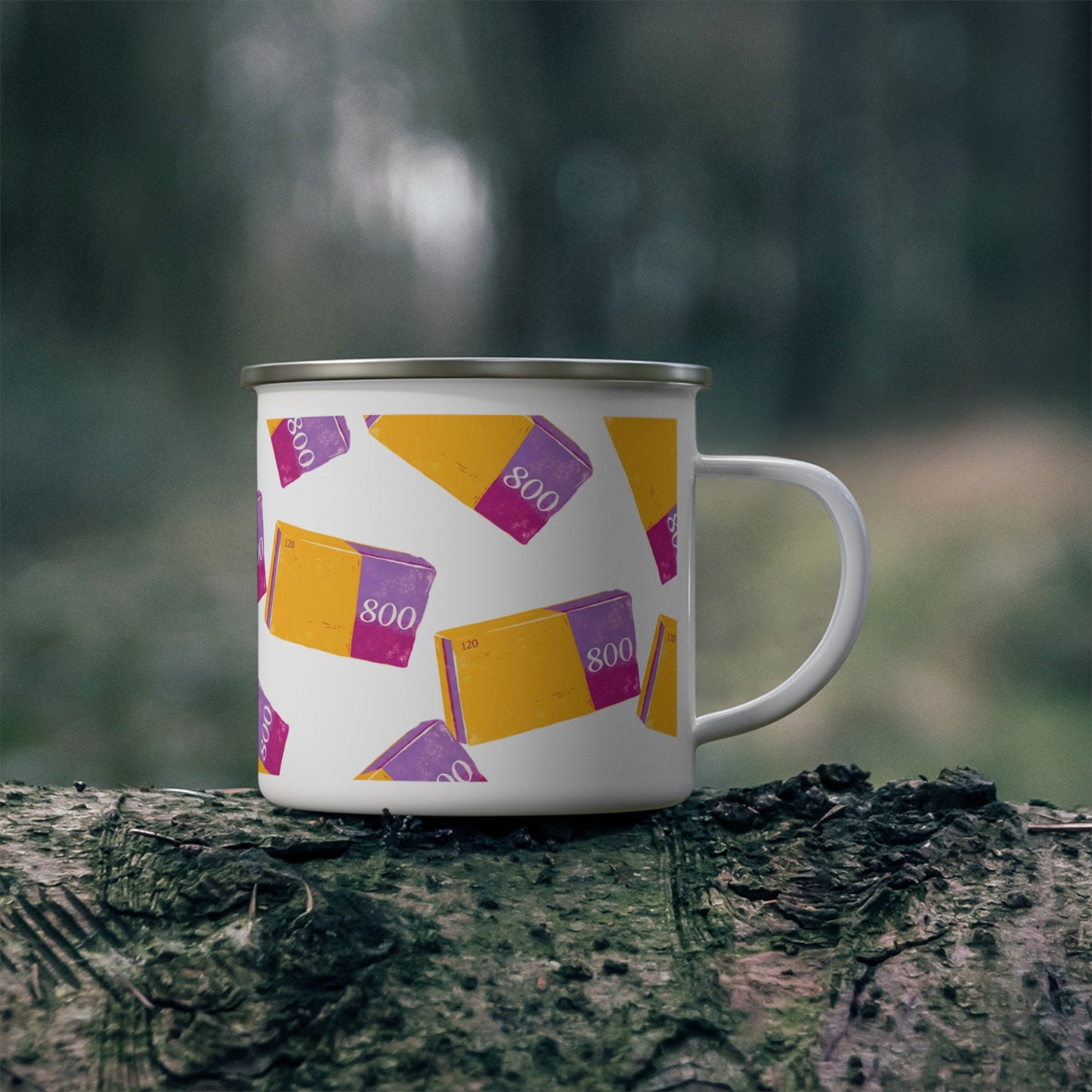 Portra 800 Enamel Camping Mug