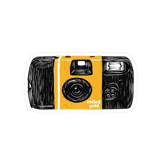 Disposable Camera Kiss-Cut Sticker