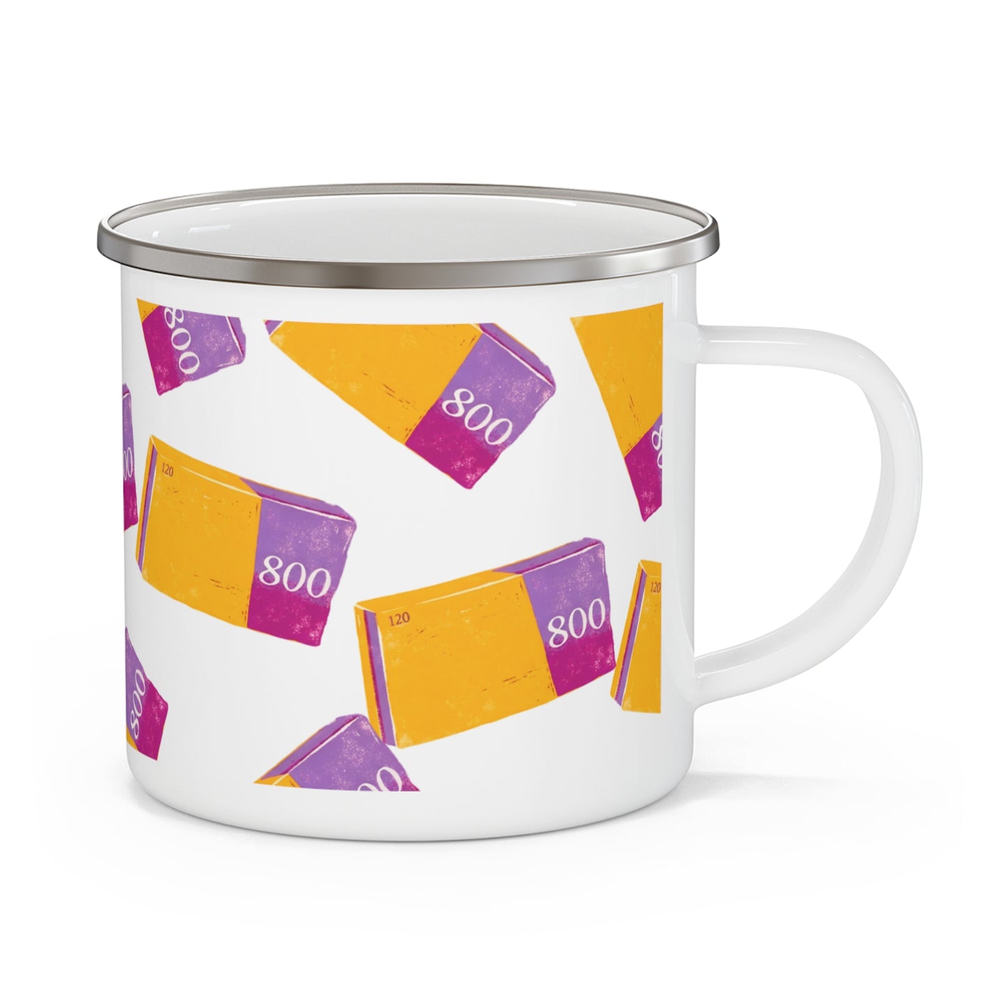 Portra 800 Enamel Camping Mug