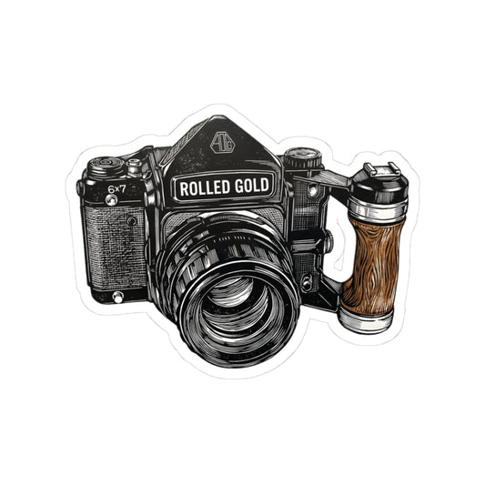 67 Medium Format Camera Sticker