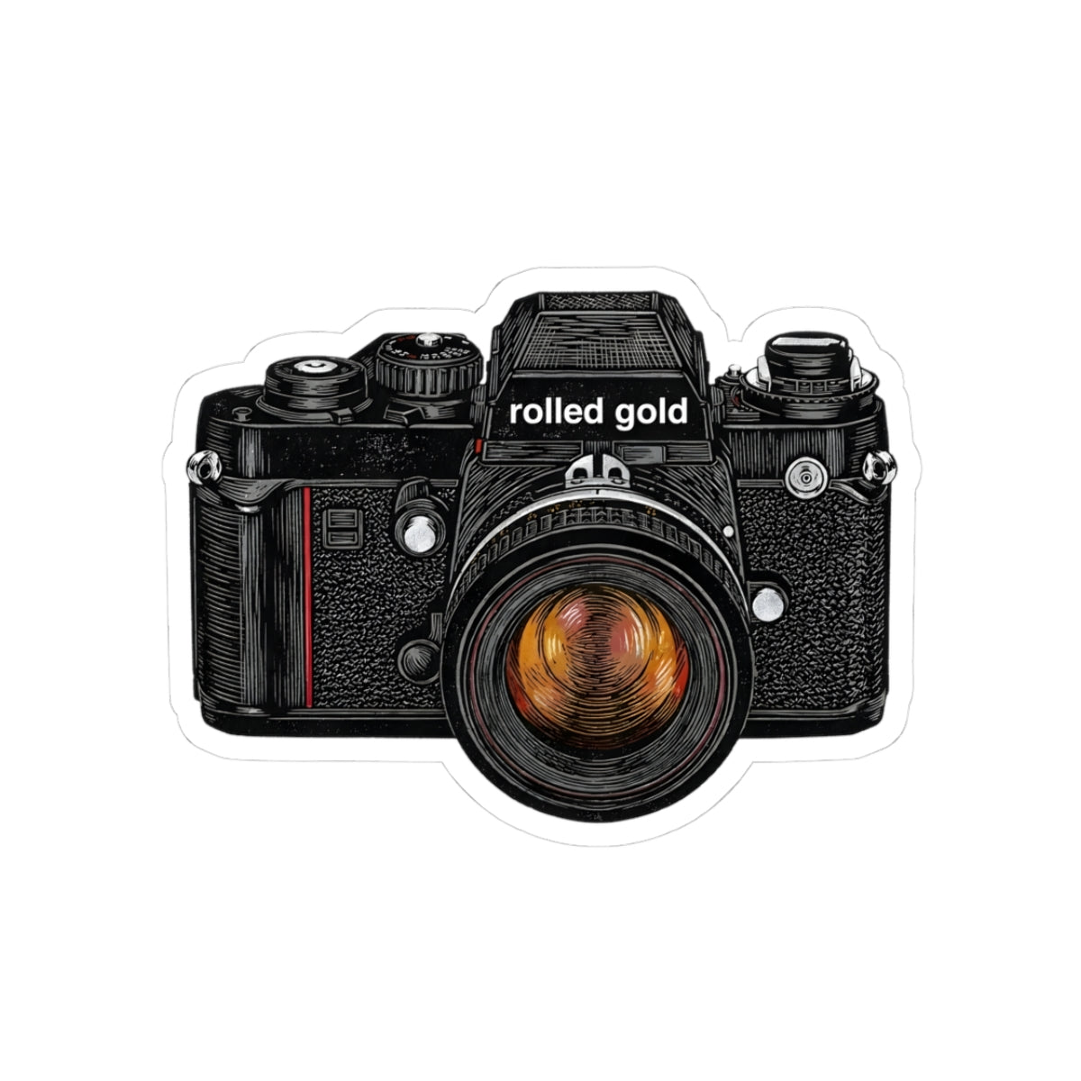 Nikon F3 Inspired Camera Sticker